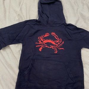 Crewcuts thin hooded sweatshirt